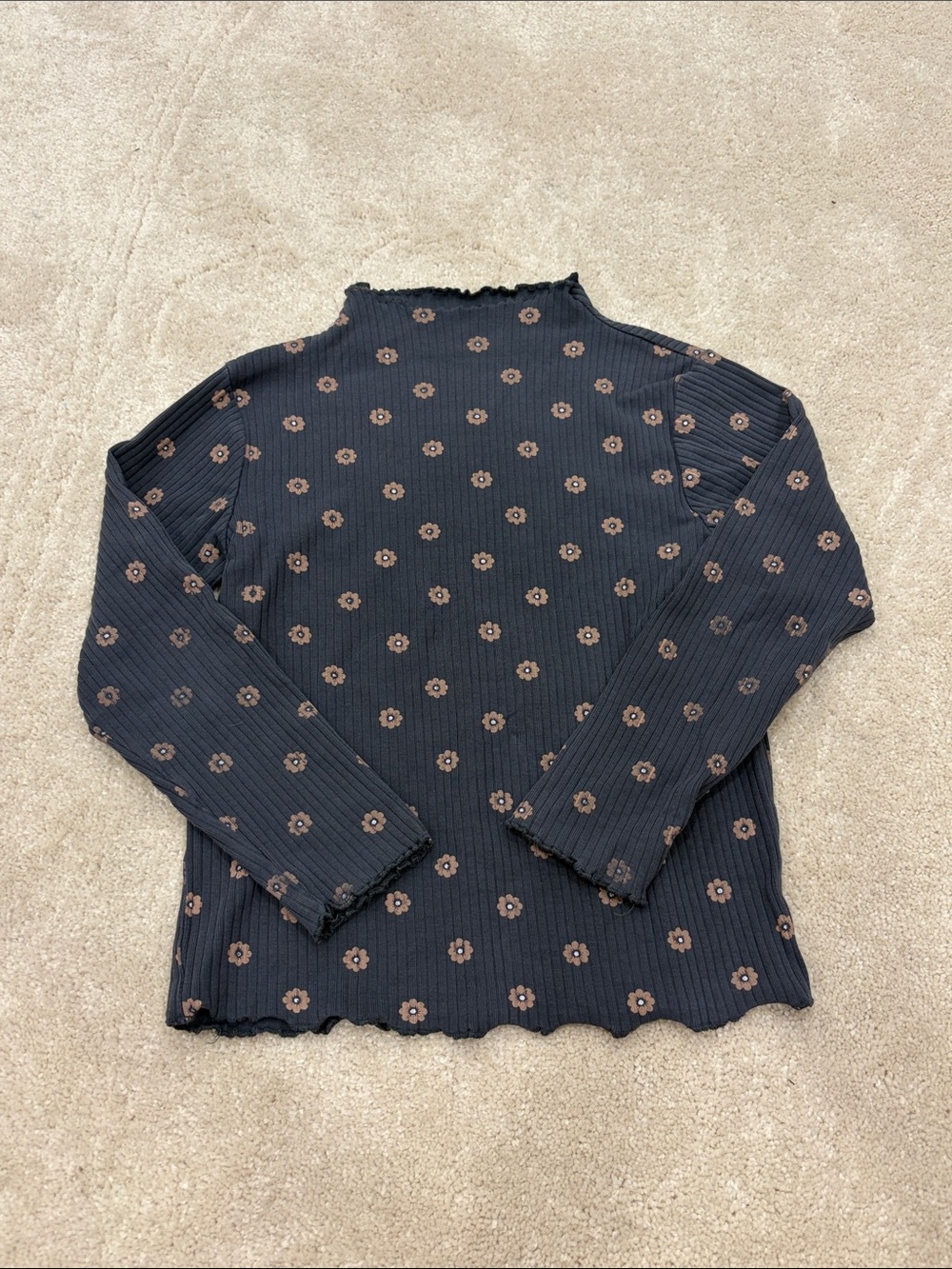 ๐ฆ5/25 Floral Long Sleeve Mock Neck